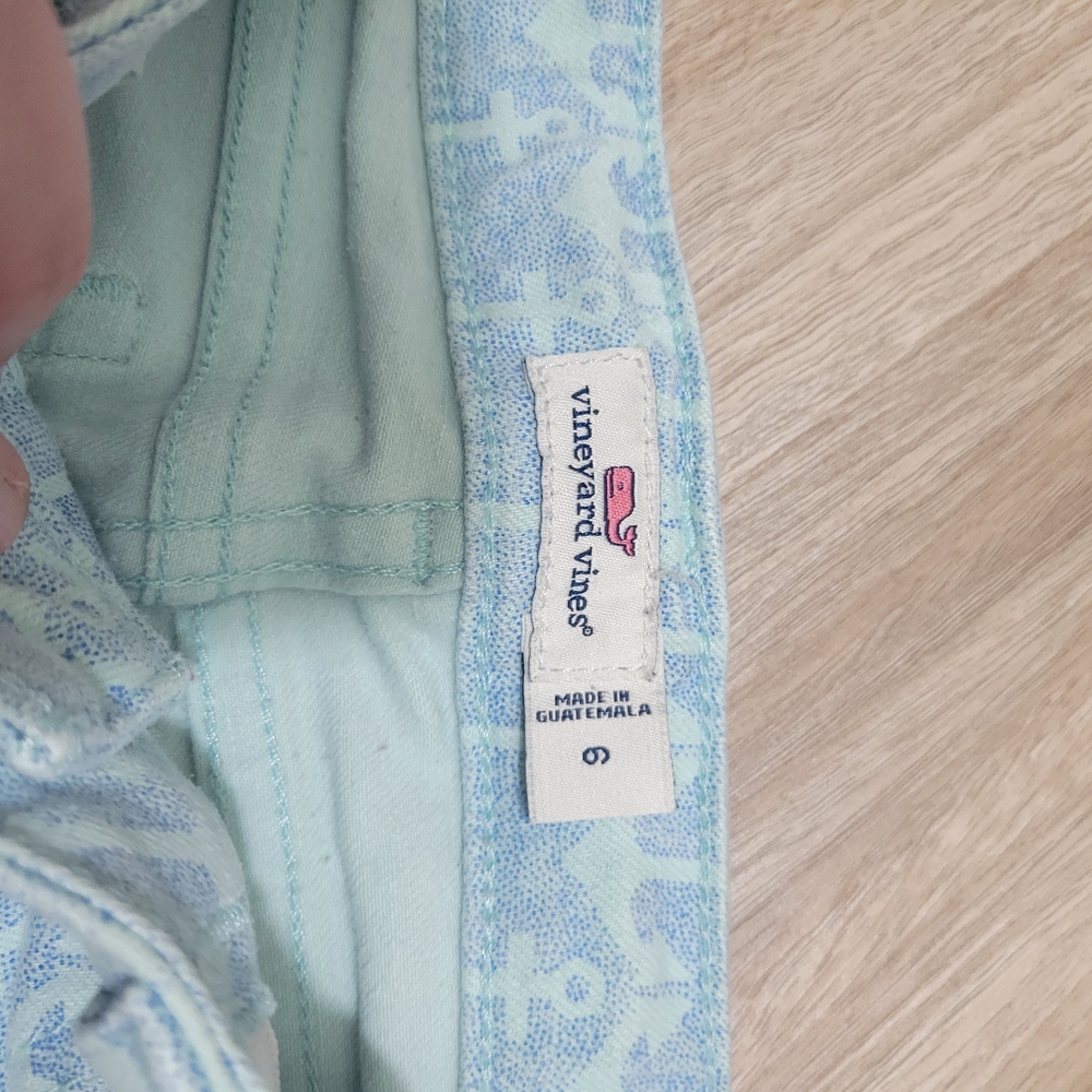 Vineyard Vines Light Blue Anchor Print Jeans - Picture 5 of 9